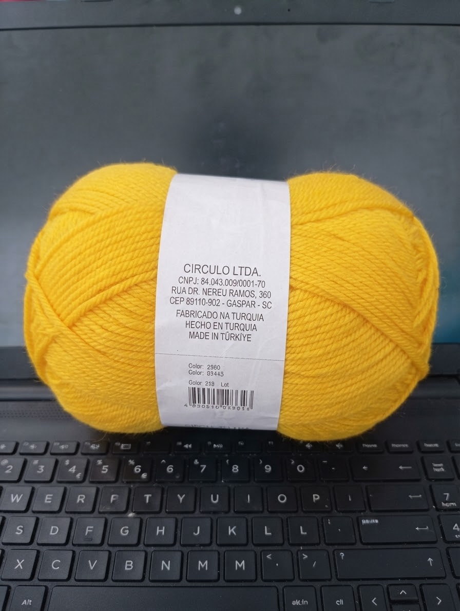 339 gr sarı örgü ipi kod 236