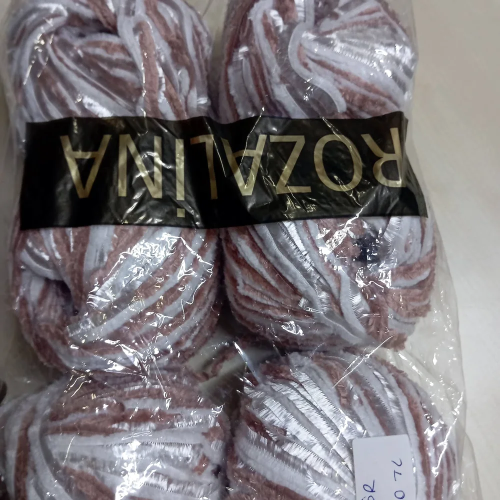Rozalina Simli Şal İpi 5'li Paket – Pembe Gümüş